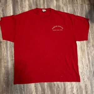 Vintage Kabob House Restaurant Graphic T-Shirt – Gildan Heavy Cotton 2XL Red Pro